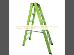FRP Folding Ladder 4 6 8 10 12 Feet Manufacturer Ladder Fiberglass Ladder Supplier